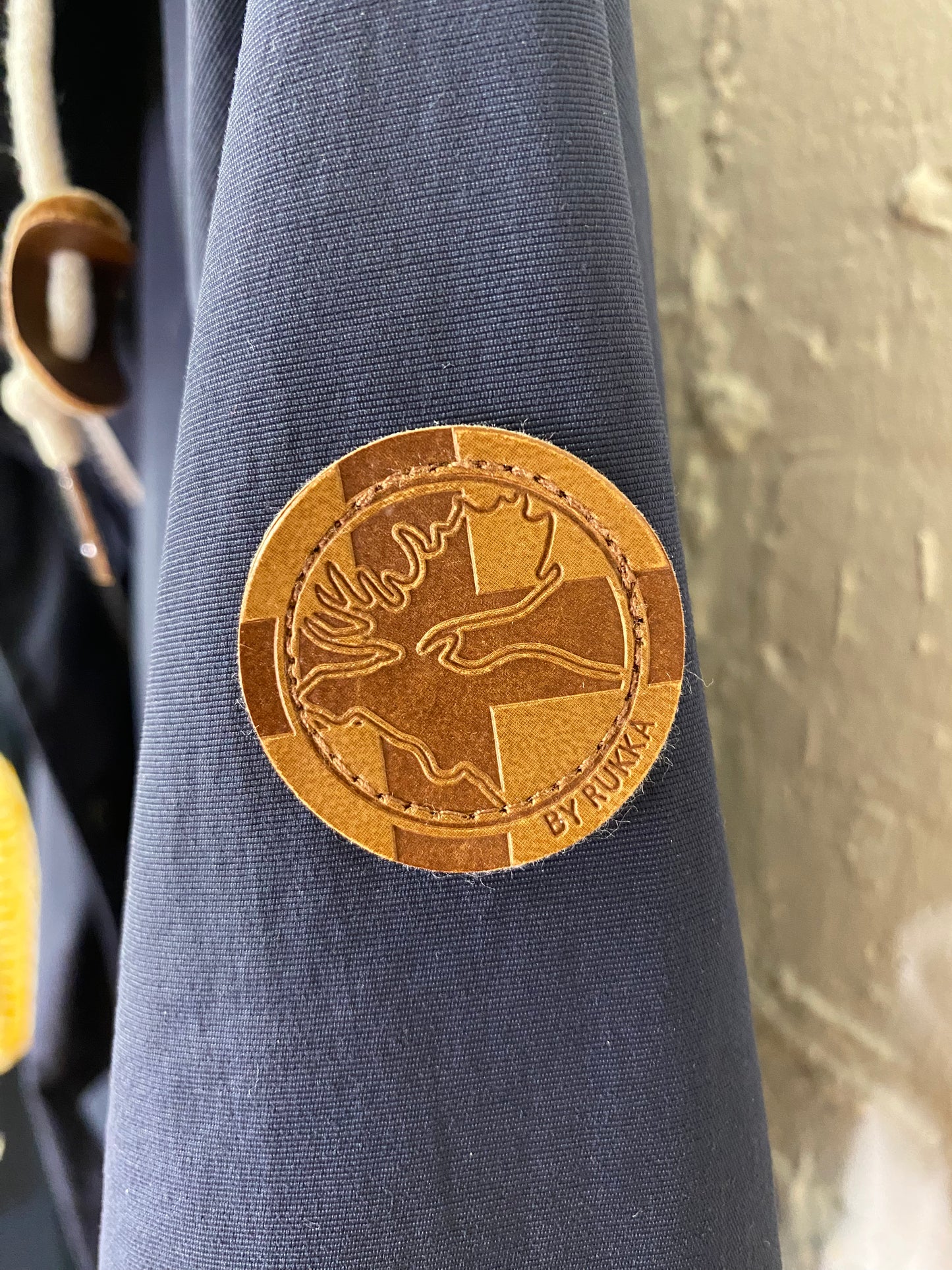 Rukka Secondhand Regenmantel – Dunkelblau, Grösse 36