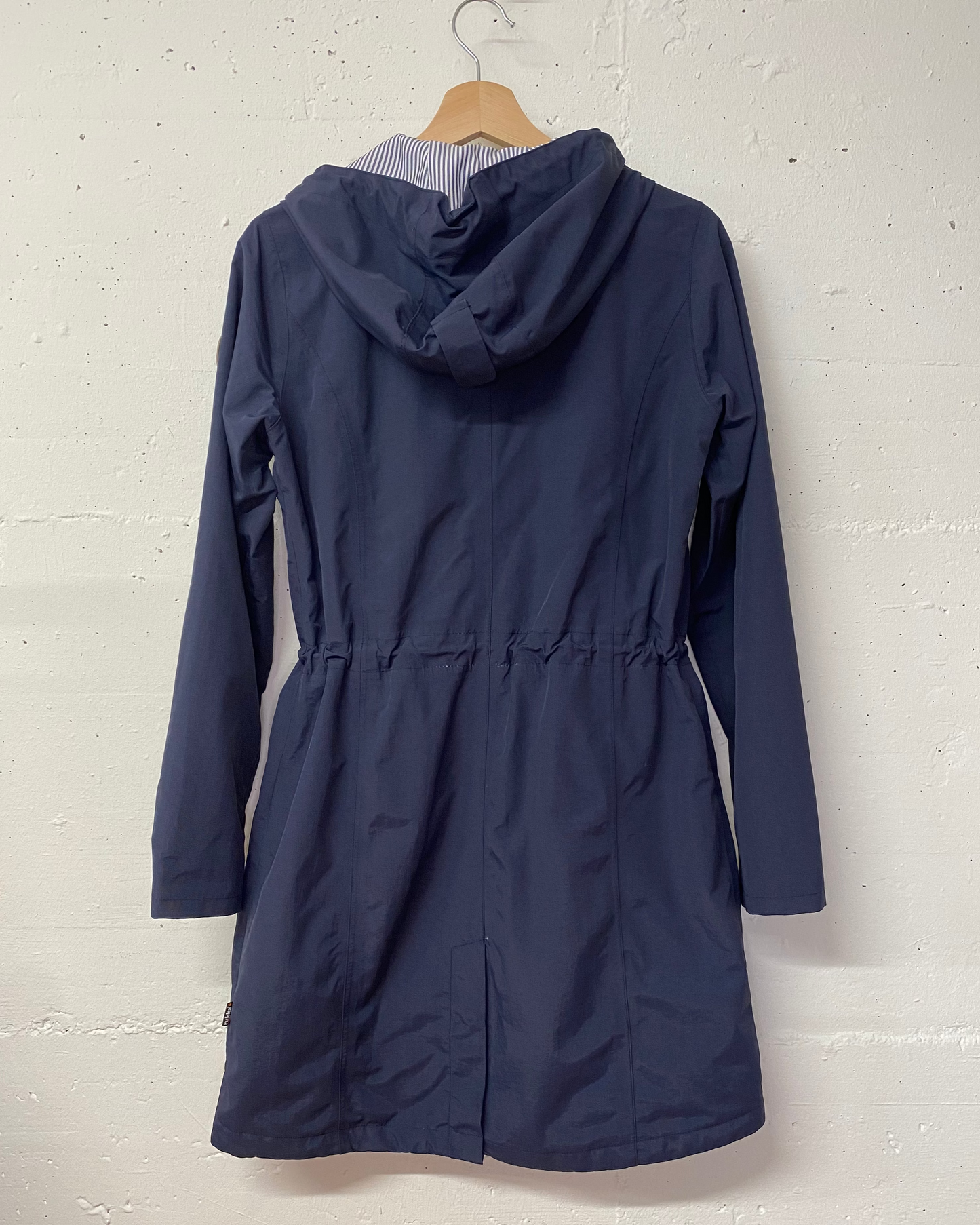Rukka Secondhand Regenmantel – Dunkelblau, Grösse 36