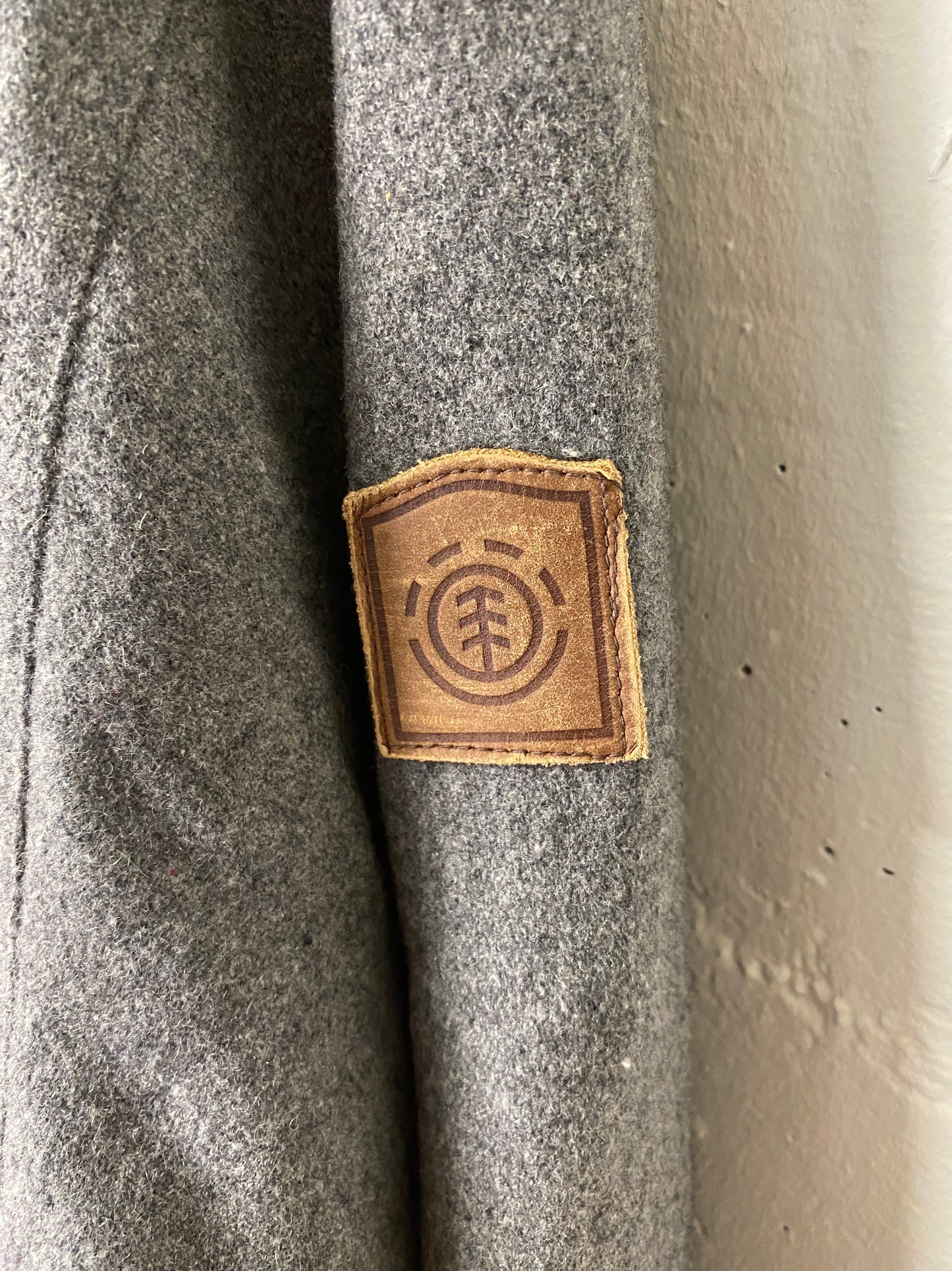 Element Secondhand Kapuzenjacke – Grau, Grösse XL