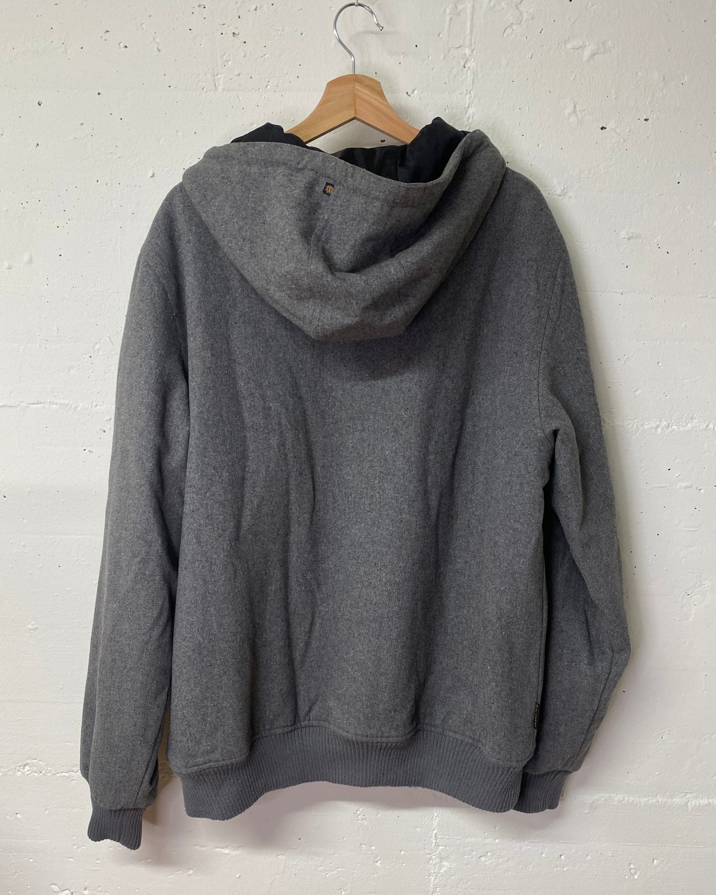 Element Secondhand Kapuzenjacke – Grau, Grösse XL