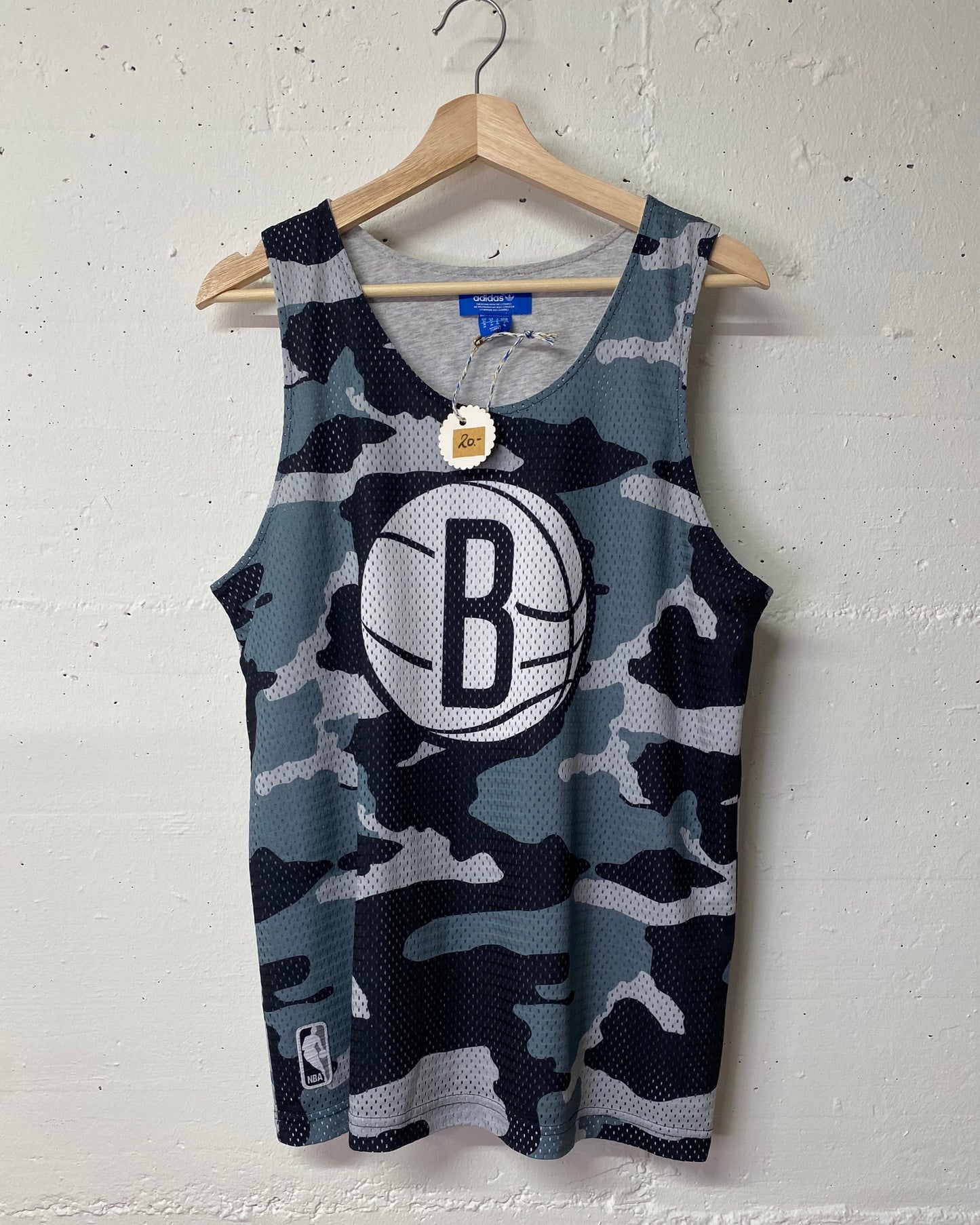 Adidas x NBA Brooklyn Nets Secondhand Tanktop – Grösse M