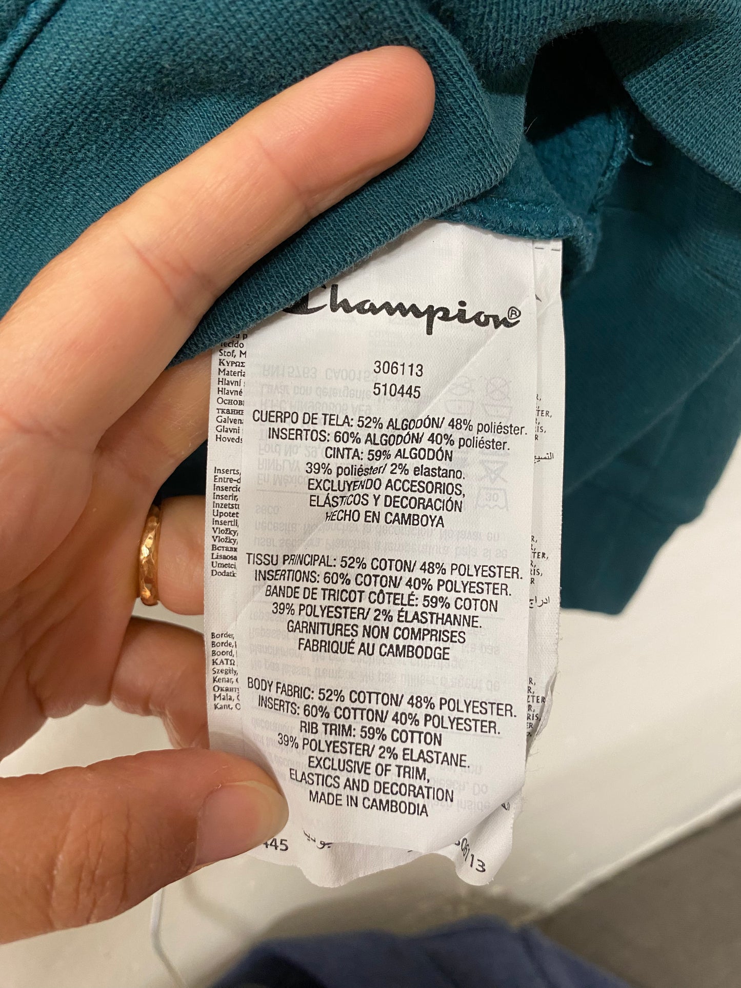 Secondhand Champion Hoodie – Grösse 114/119