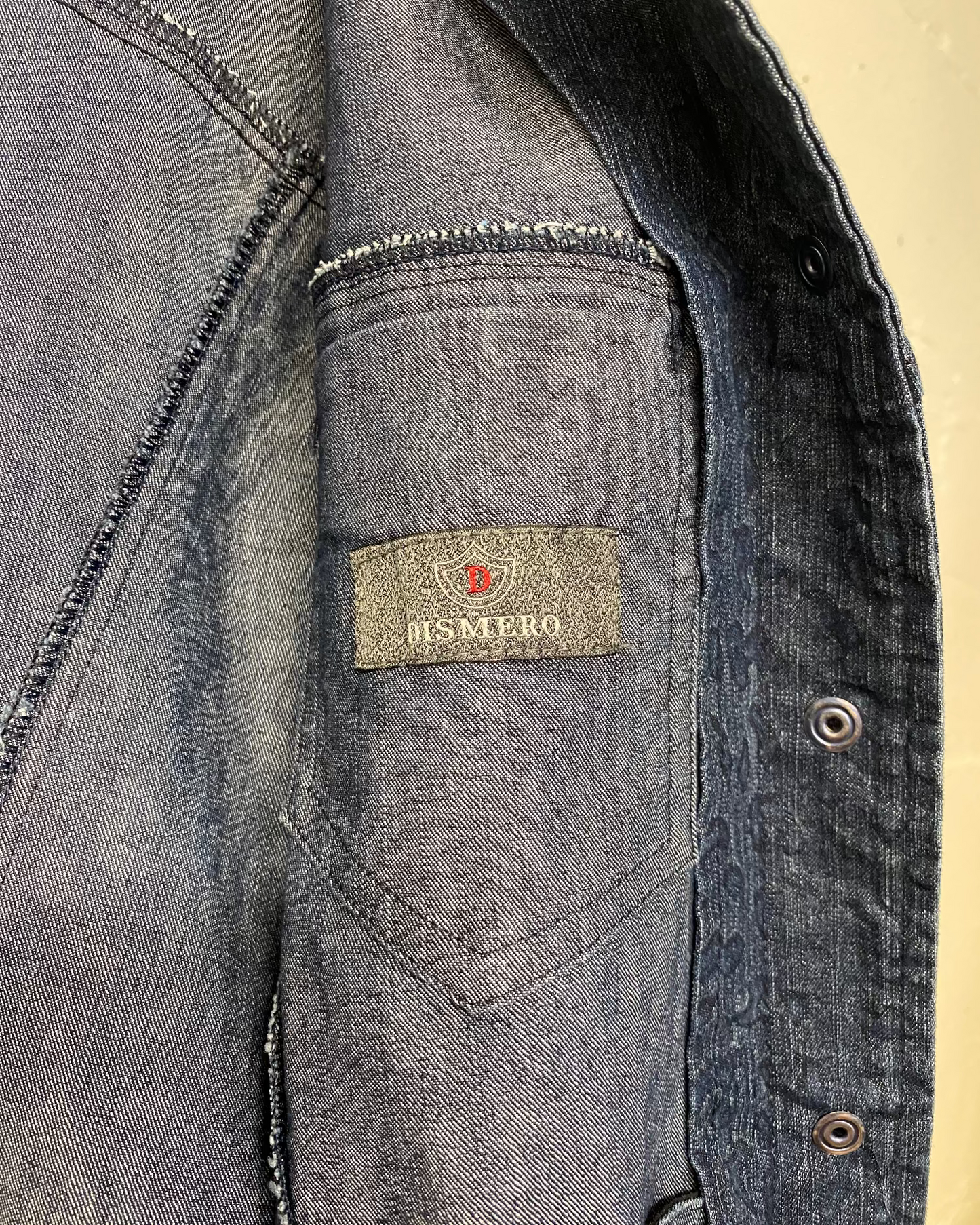 Secondhand Dismero Jeansjacke – Made in Italy, Grösse M 🇮🇹✨