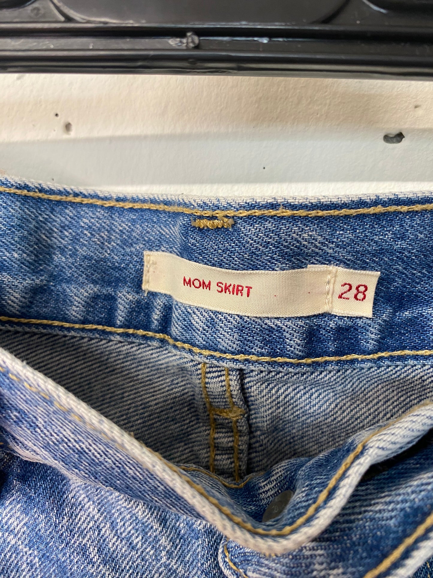 Secondhand Levi’s Mom Skirt