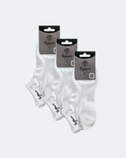 3er-Set Sneaker Socken White