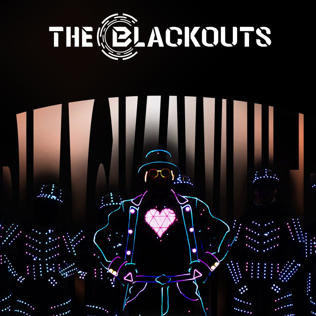 Ein Bild von The Blackouts, als Werbung für die Tagtraum Crowdfunding Party, wo sie als Showact auftreten werden