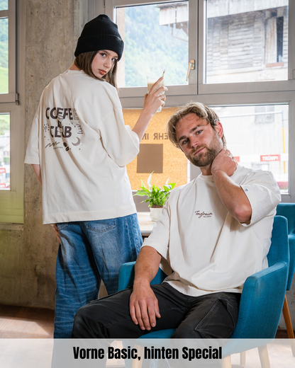 T-Shirt Oversized Coffee Club ☕️