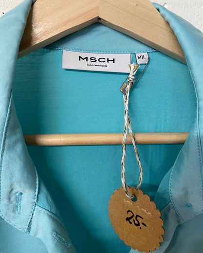 Secondhand Bluse – Türkis (MSCH Copenhagen)