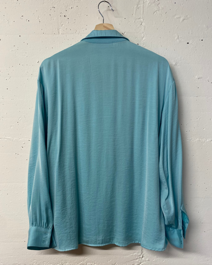 Secondhand Bluse – Türkis (MSCH Copenhagen)