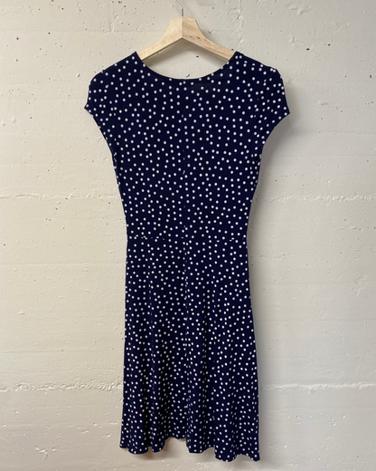 Secondhand Kleid – Gepunktet, Gr. S