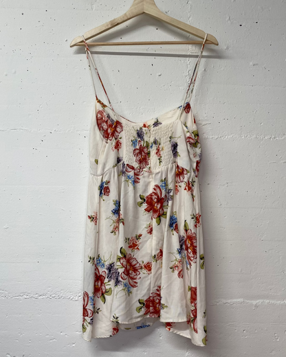 Secondhand Oberteil – Blumenmuster, Grösse L