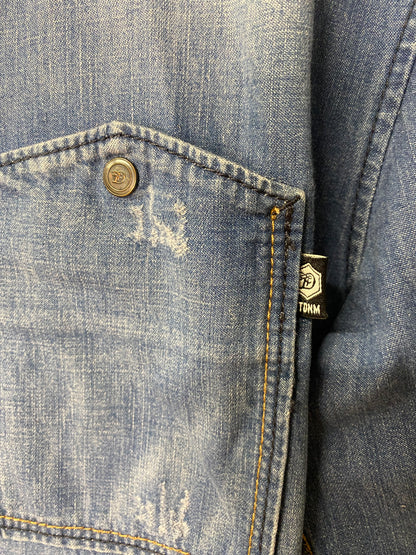 Tom Tailor Secondhand Jeanshemd – Blau, Grösse L