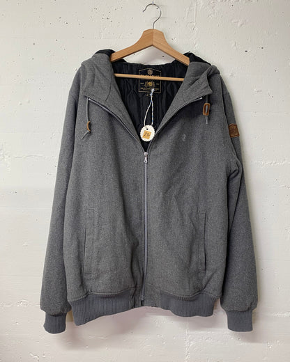 Element Secondhand Kapuzenjacke – Grau, Grösse XL