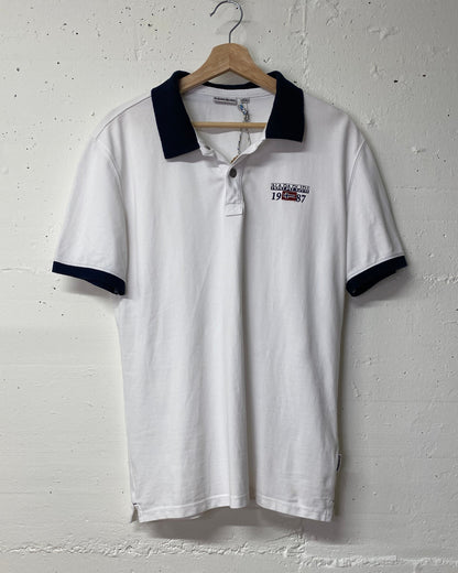 Napapijri Polo-Shirt – Weiss, Grösse L