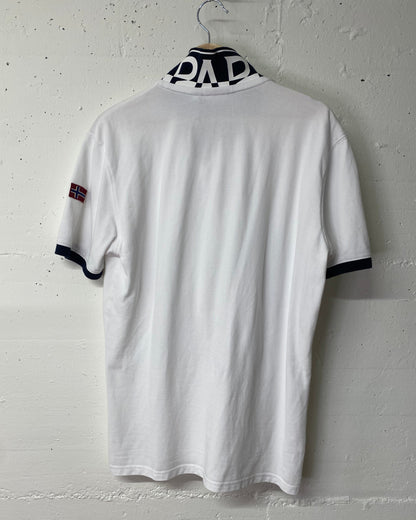 Napapijri Polo-Shirt – Weiss, Grösse L