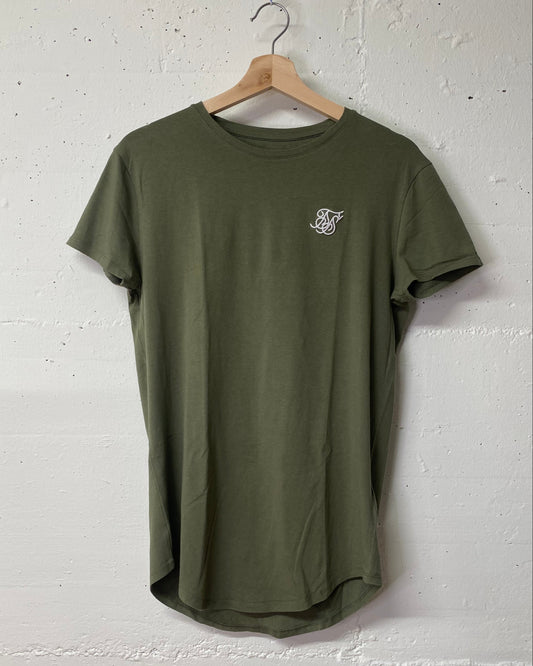 Siksilk Shirt in Khaki Secondhand (Grösse S)