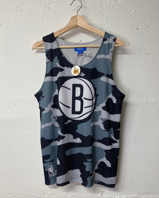 Adidas x NBA Brooklyn Nets Secondhand Tanktop – Grösse M