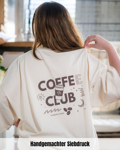 T-Shirt Oversized Coffee Club ☕️