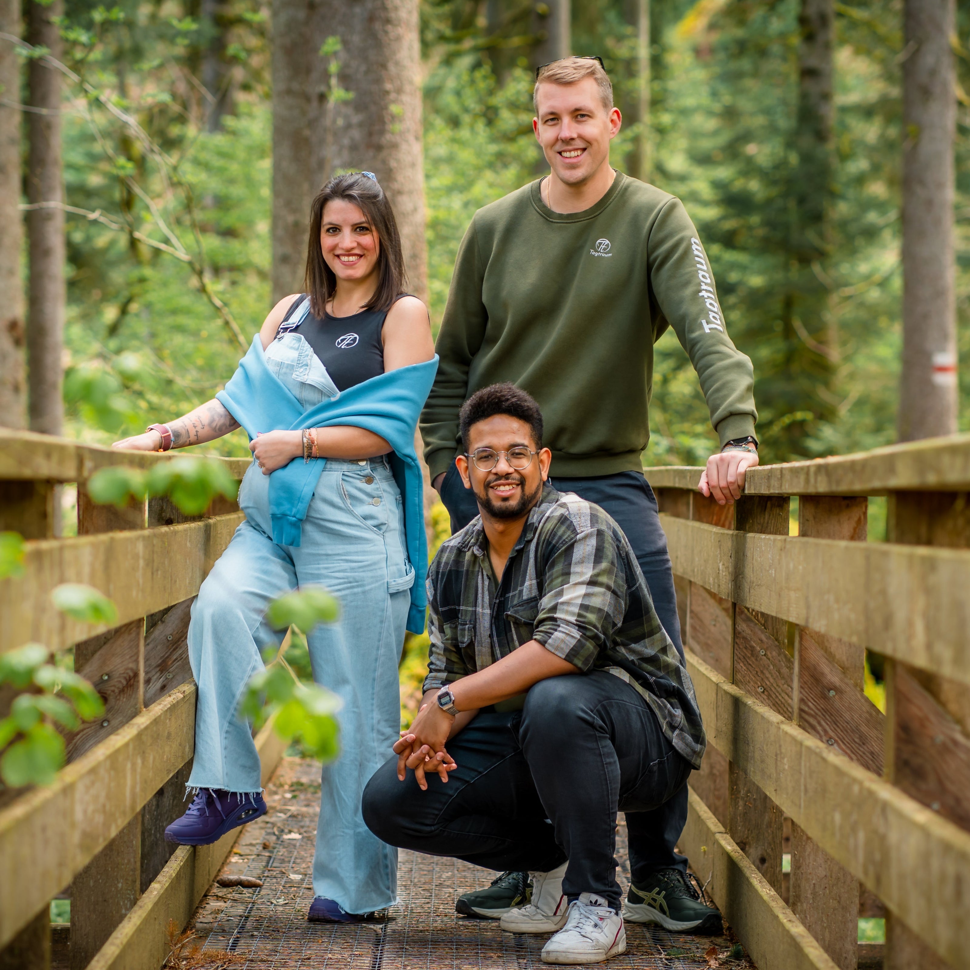 Das Tagtraum Clothing Team auf einem Portrait